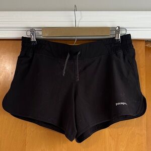 Patagonia Women's Athletic Black Shorts